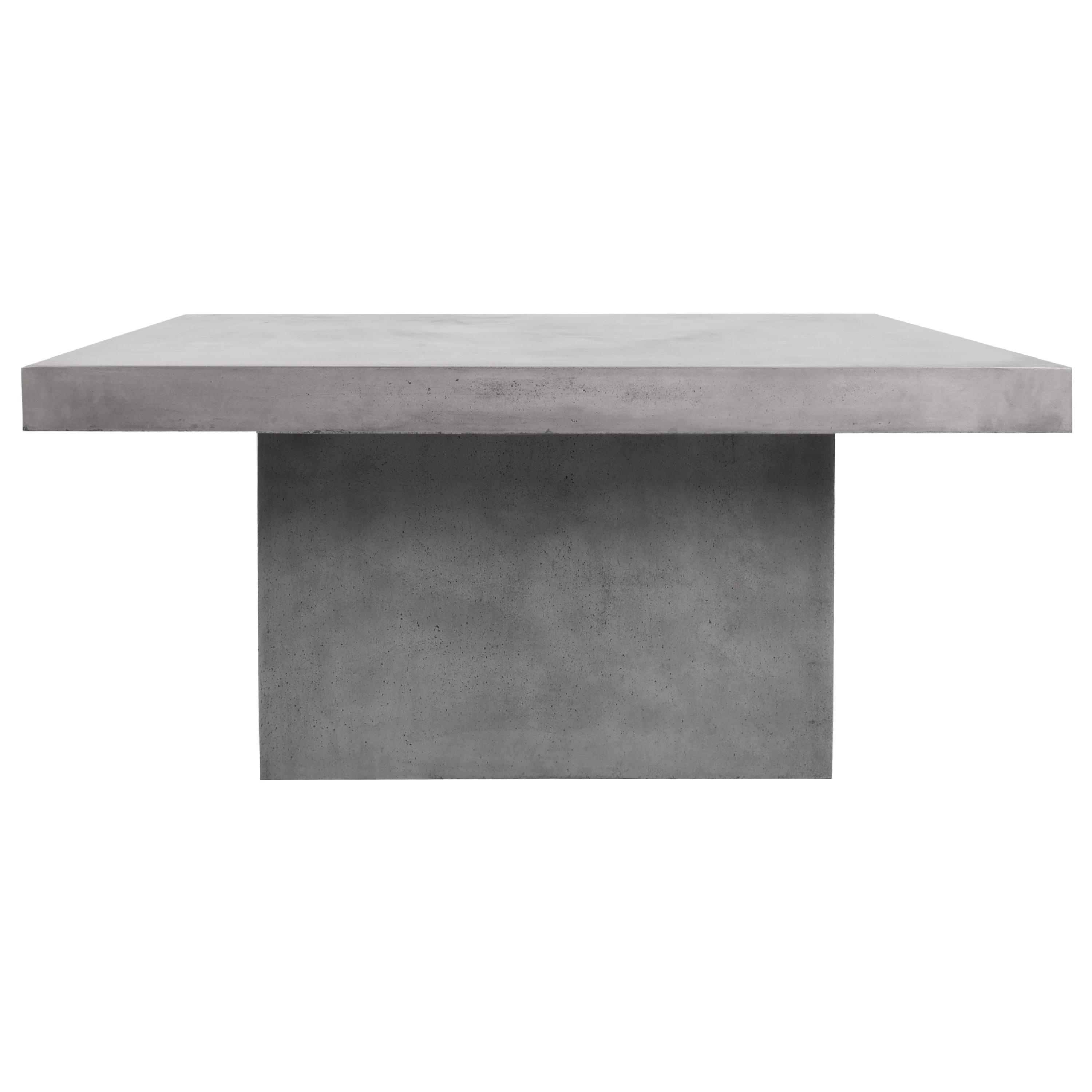 concrete look dining table