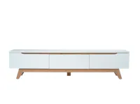 Miah TV Console 1.8m - Natural, White