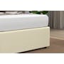 Excel Super Single Trundle Bed - Cream (Faux Leather) - 11