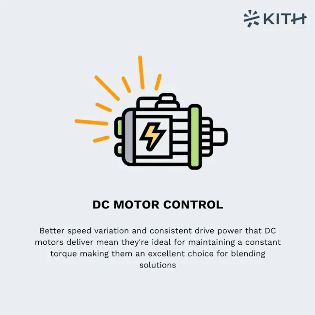 KITH The Ultimate Hand Blender - 2 - DC motor, speed variation, consistent drive power, constant torque, battery, lightning