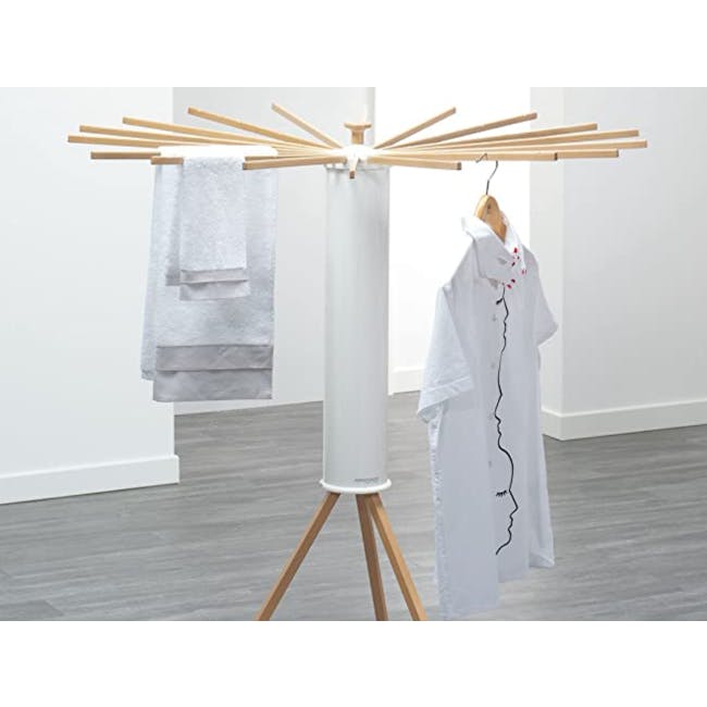 Foppapedretti Octopus Space Saving Clothes Laundry Drying Rack - 5