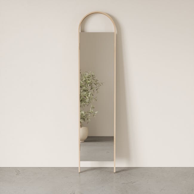 Bellwood Leaning Mirror 45 x 195 cm - Natural - 3