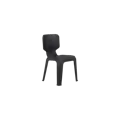 TOYOGO Classic Chair with Back Rest - Black