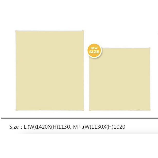 Momsboard Jeje Square Magnetic Writing Board - Yellow (2 Sizes) - 2