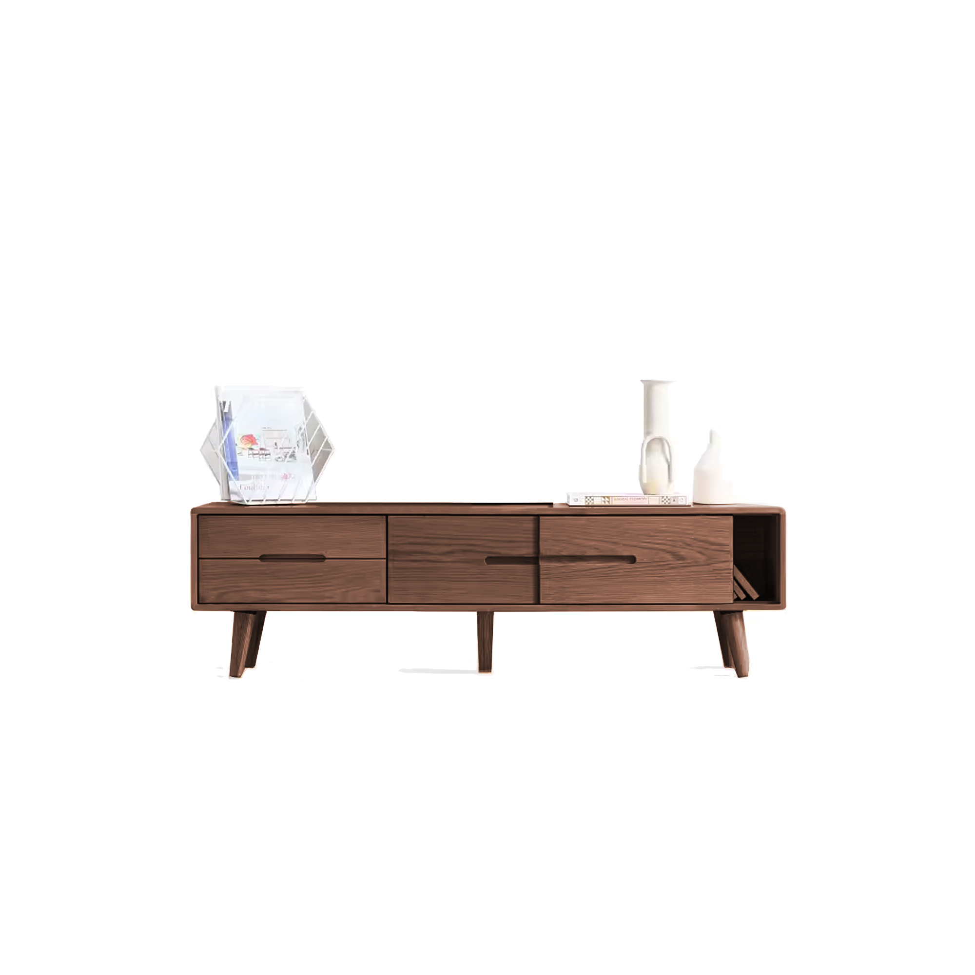 Beau TV Console 1.5m - Walnut