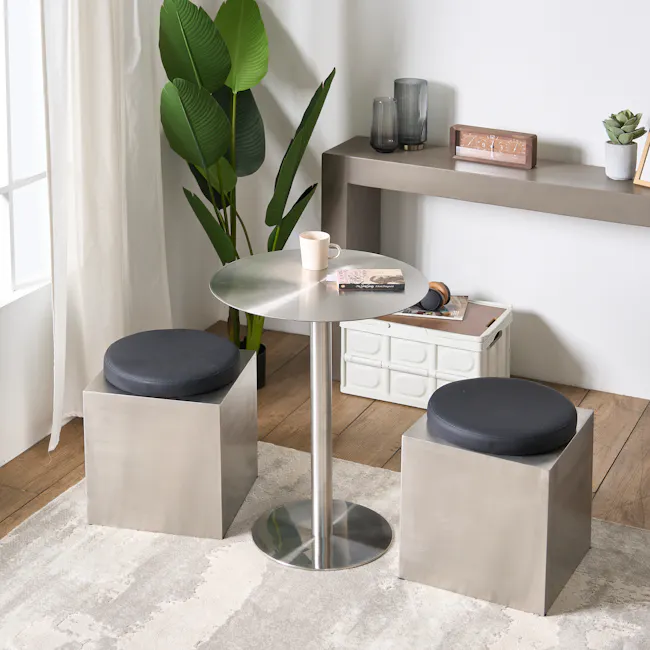 Somme Stool (Stainless Steel) - 5