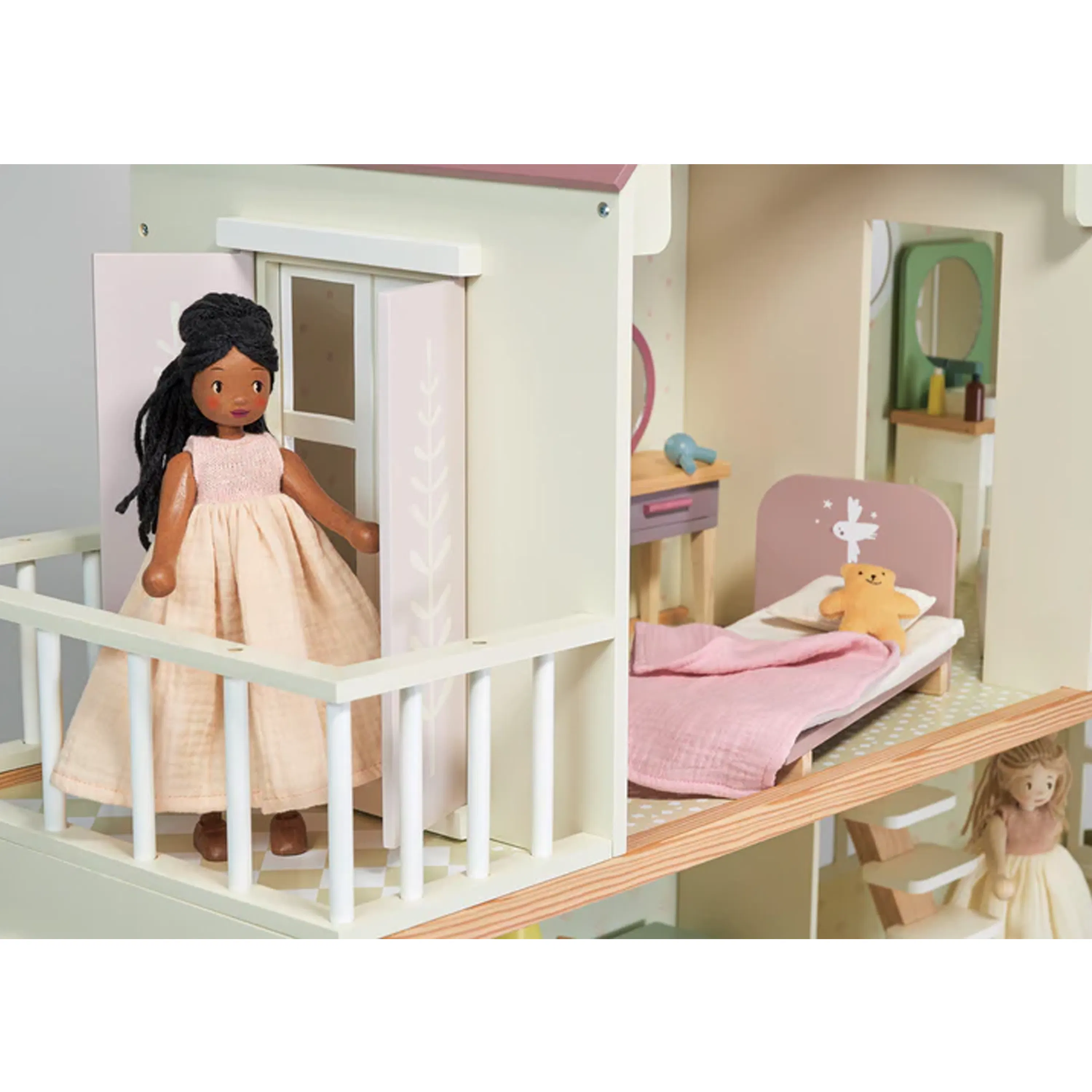 Tender Leaf Mulberry Mansions - 10 - doll, dollhouse, crib, doll bedroom, doll bed, doll clothes, doll shoes, doll