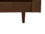 Nolan 3 Seater Sofa - Mocha Brown (Premium Aniline Leather) - 7