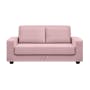 Karl 2.5 Seater Sofa Bed - Dusty Pink - 0