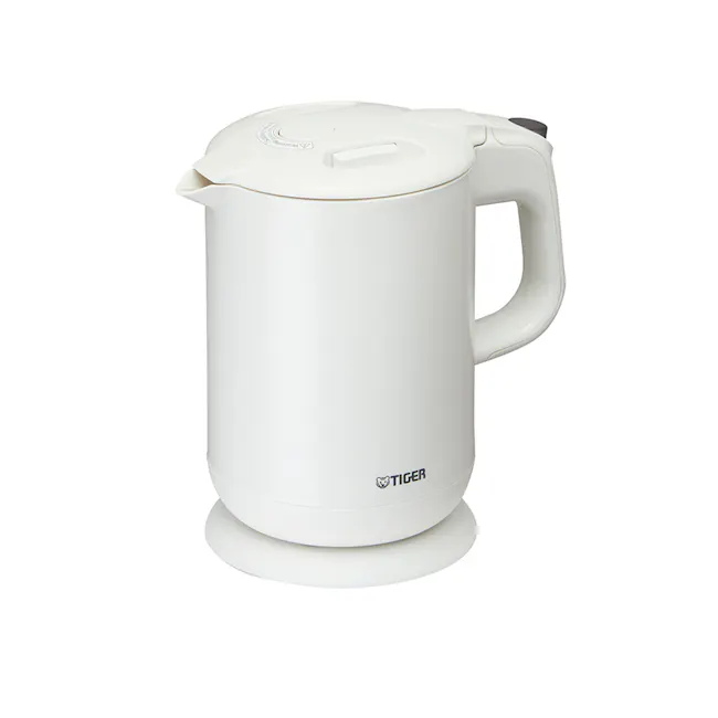 Tiger Electric Kettle with 5 Safe Features 1L (White) - 3