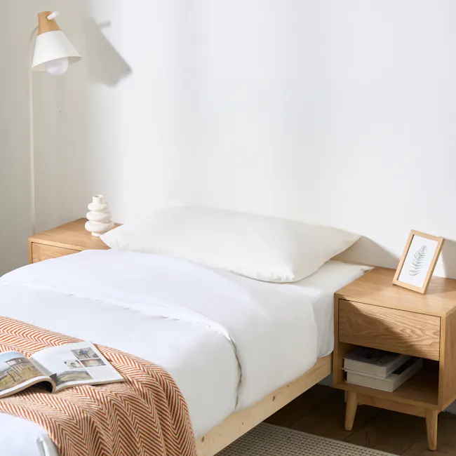Katana Super Single Wooden Bed - 4