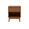 Kyoto Top Drawer Bedside Table - Walnut