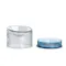FURRYTAIL Fooddict Elevated Glass Feeding Bowl - Blue