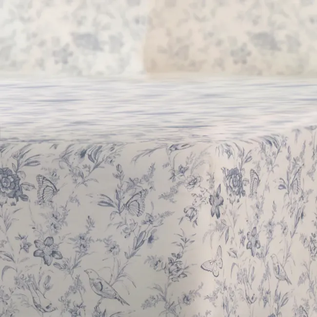 Robinsons Cool Bamboo Printed Fitted Sheet Set - Belle Toile (4 Sizes) - 2
