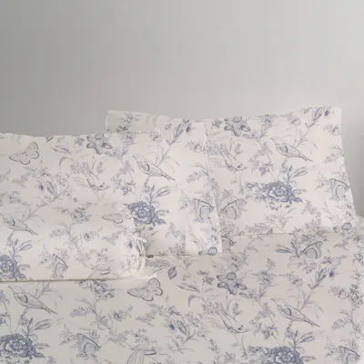 Robinsons Cool Bamboo Printed Fitted Sheet Set - Belle Toile (4 Sizes)