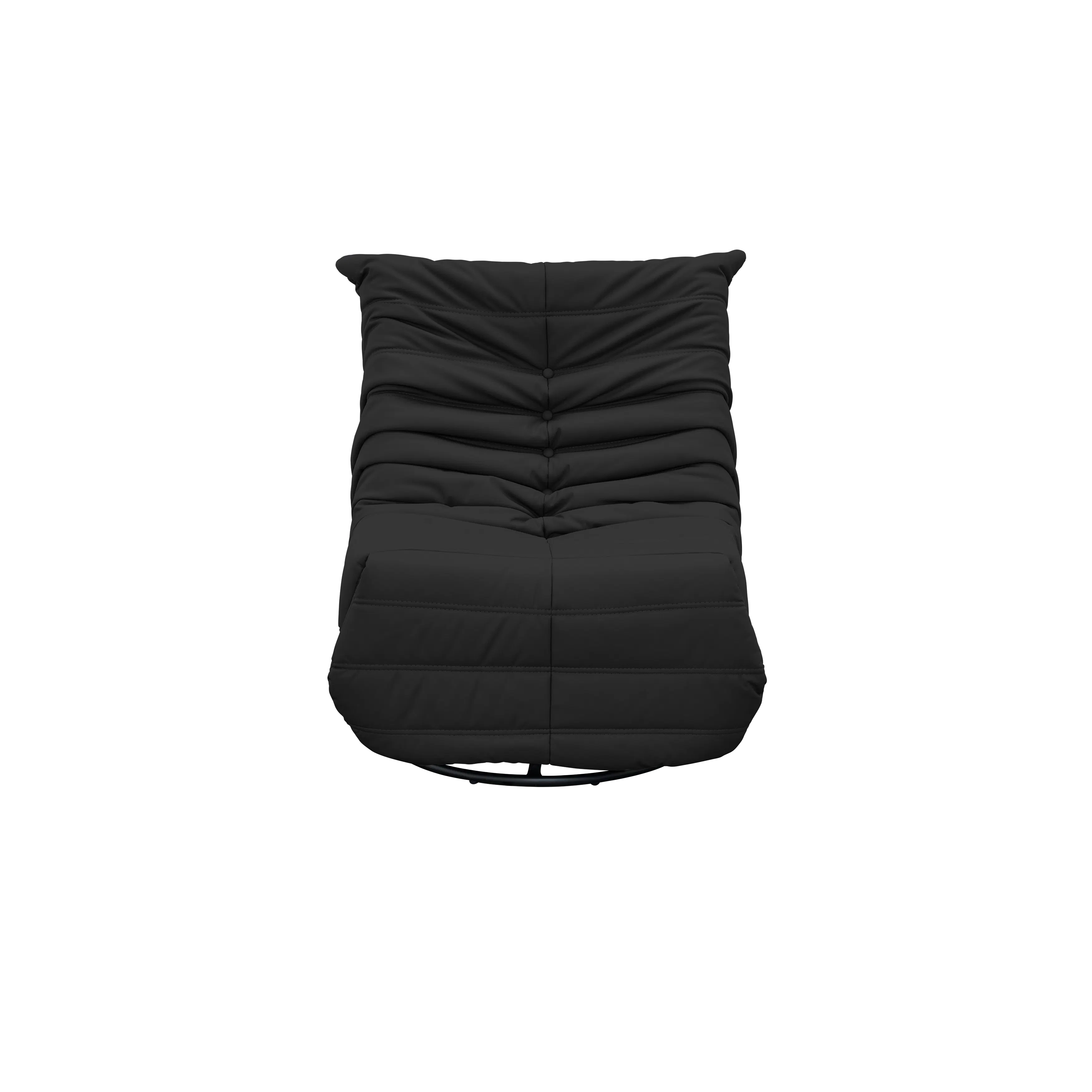 Howard Rocking Manual Recliner Swivel Lounge Chair - Black (Pet Friendly) - 9