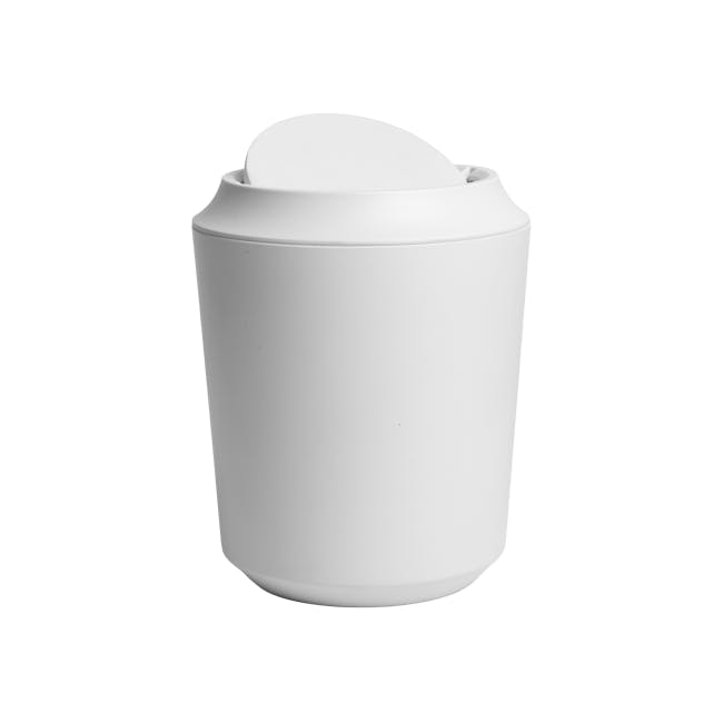 Corsa Can with Lid - White - 1