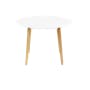 (As-is) Harold Round Dining Table 1.05m - Natural, White - 2 - 7