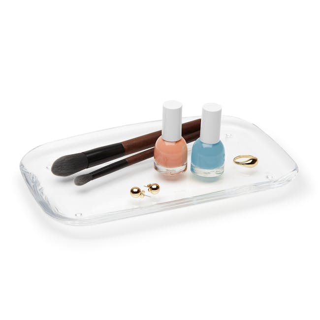 Droplet Amenity Tray - Clear - 0