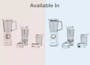 Odette Multifunction 2-Speed Table Top Personal Blender - Light Blue - 8