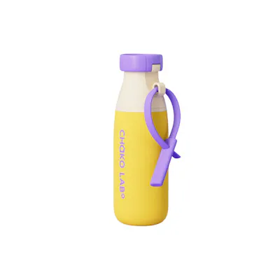 CHAKOLAB Ceramic Coated Milk Cup 500ml - Yellow