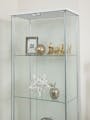 Haider Glass Cabinet 0.6m - White - 2