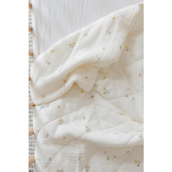 Soft Spot Soft Quilt Blanket - Daisies - 7
