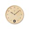 Pace M Size Wall Clock - Natural Wood