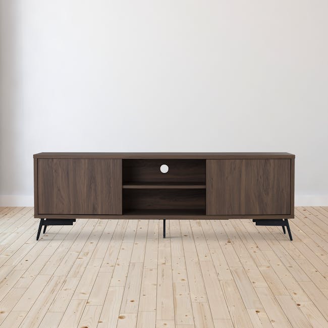 (As-is) Ansel TV Console 1.8m - Walnut - 6 - 5