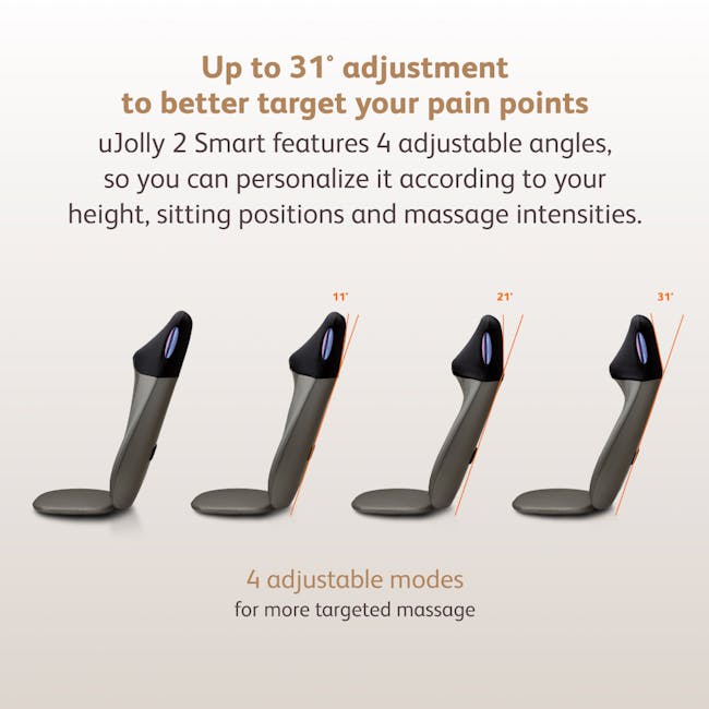 OSIM uJolly 2 Smart Back Massager - Grey - 4