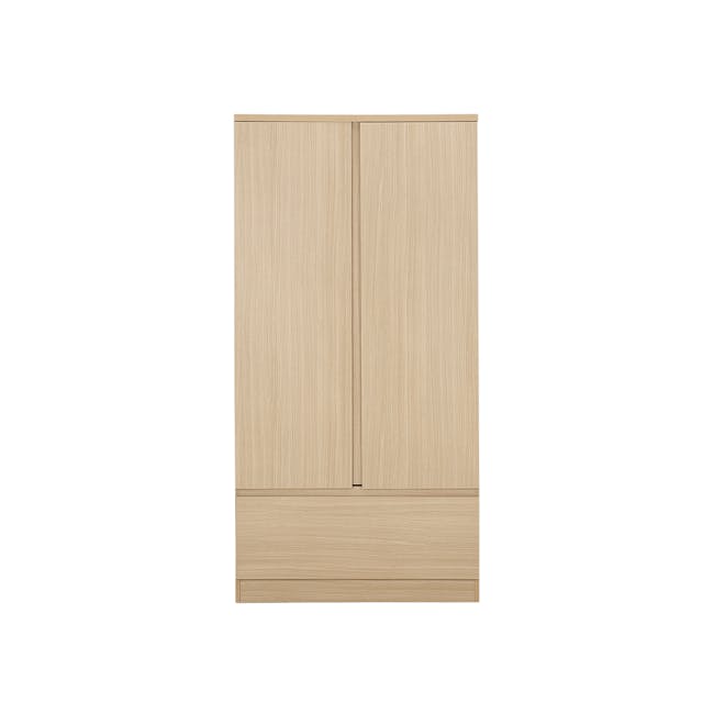 Firoh 2 Door Wardrobe with 1 Drawer - 0