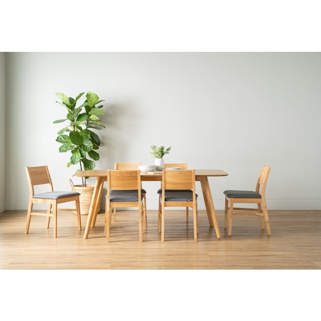 Roden Dining Table 1.8m - Natural - 1