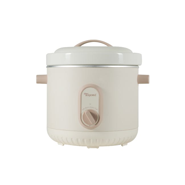 TOYOMI 1L Porcelain Slow Cooker SC 1060/3080 (2 Sizes) - 1 - Toaster, electric, portable, white, modern, kitchen appliance