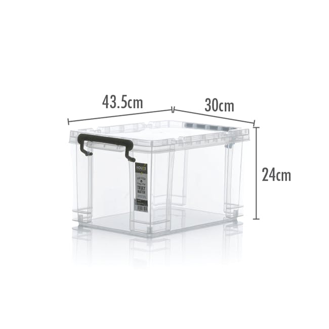 HOUZE Strong Box with Lid - 21L - 3