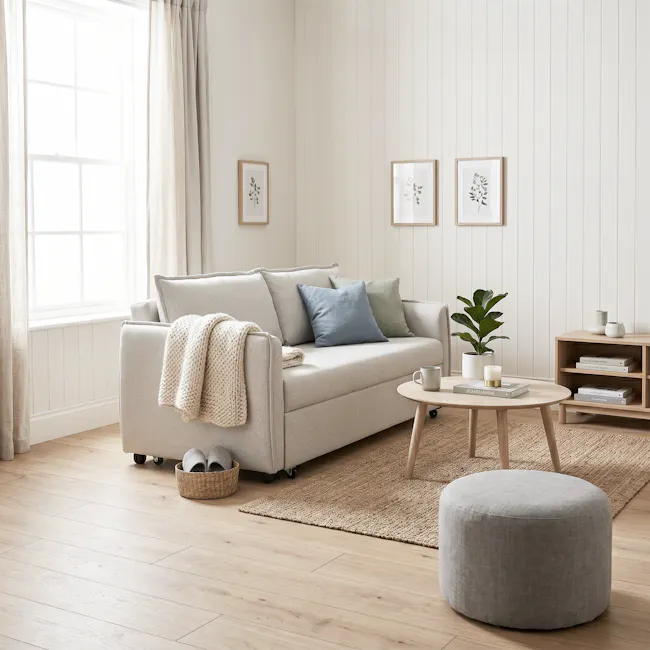 Pierre 3 Seater Sofa Bed - Slate - 3