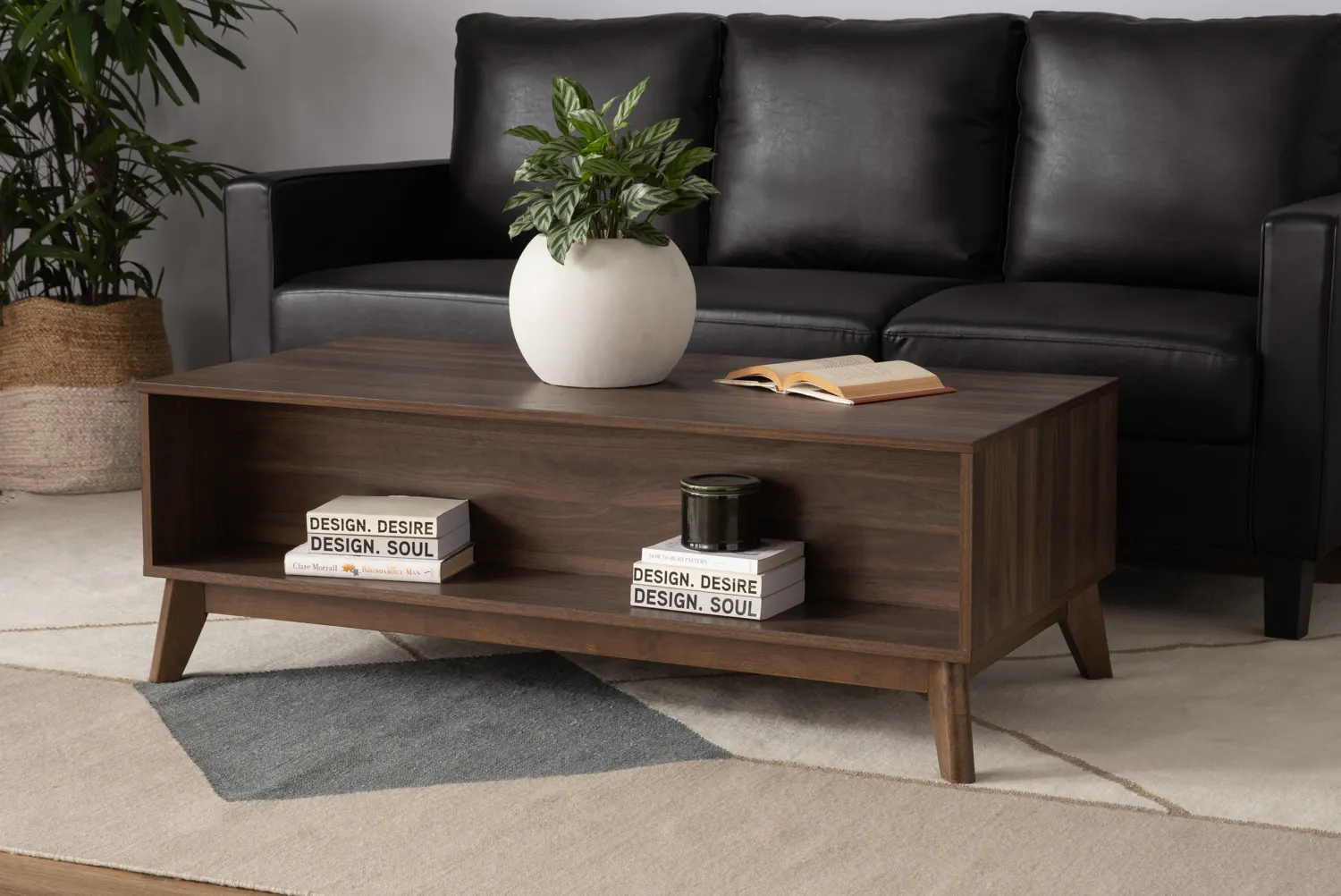 (As-is) Herschel Coffee Table - Walnut - 2 - 11