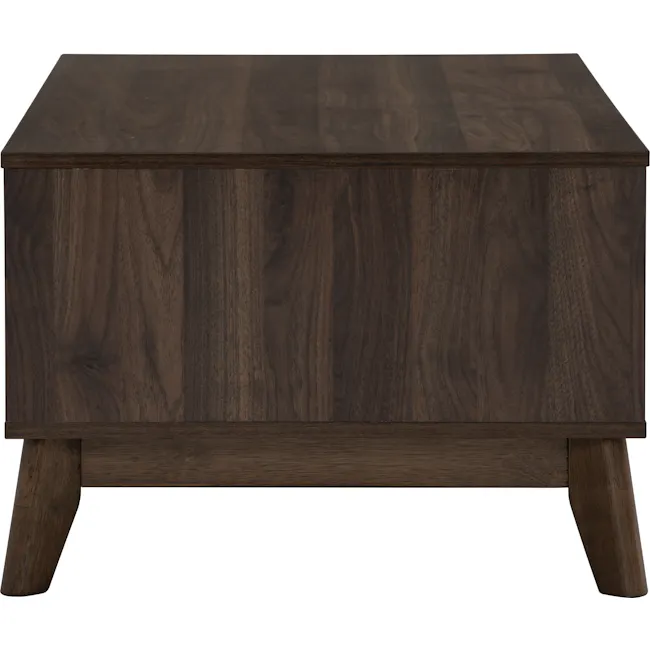 Herschel Coffee Table - Walnut - 10 - Dark wood, rustic, natural, polished, smooth, glossy, rich brown, elegant