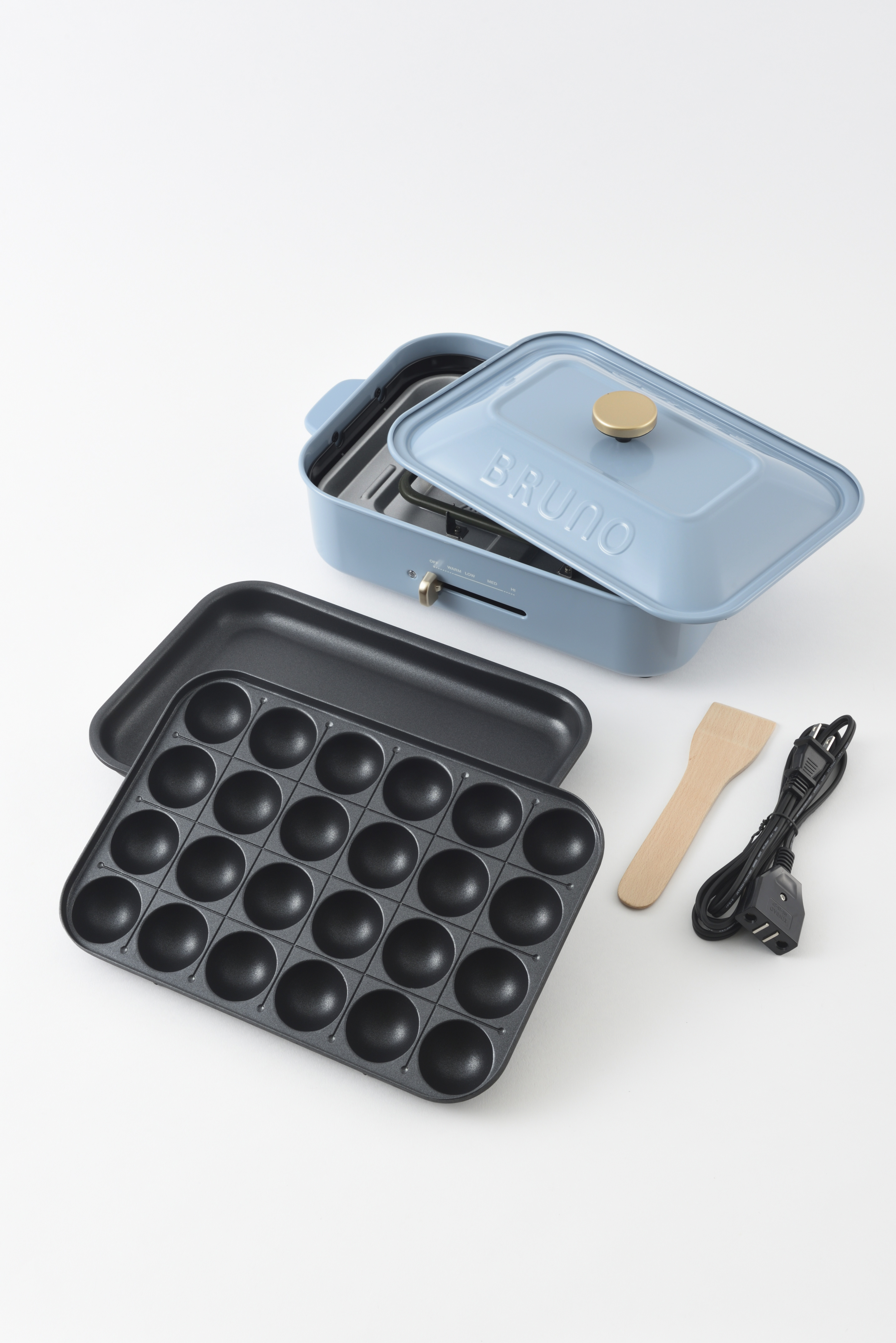 キッチン家電 BRUNO Compact Hot Plate Blue Gray Amazon.com: BRUNO compact hot plate BOE021-BGY Blue-gray