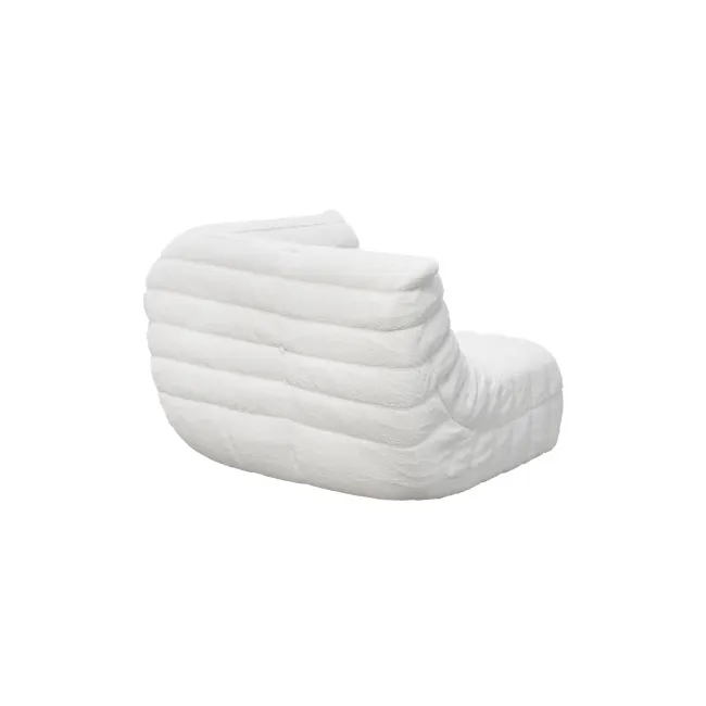 Hayward Corner Low Sofa - White Boucle (Fabric) - 3