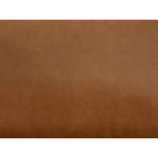 Nolan L-Shaped Sofa - Penny Brown (Premium Aniline Leather) - 10 - Leather texture, brown background, natural grain, subtle