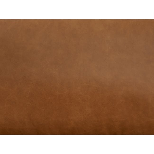 Nolan L-Shaped Sofa - Penny Brown (Premium Aniline Leather) - 9