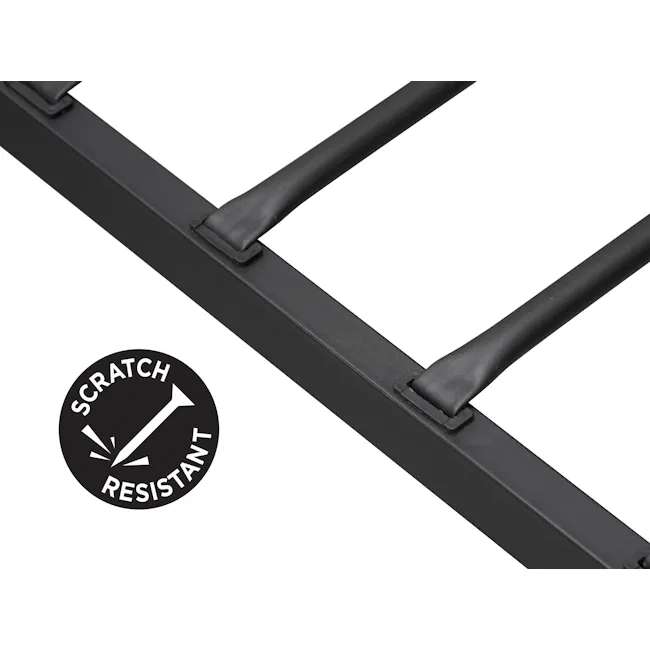 Owen Super Single Metal Bed - Black - 5 - Scratch-resistant, durable, ergonomic, padded, adjustable, ergonomic design