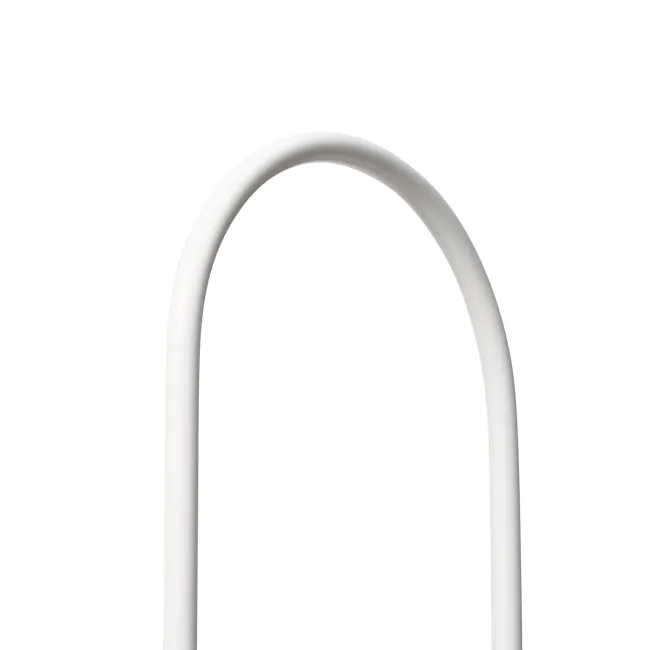 Cilja Floor Lamp with Side Table - White - 18