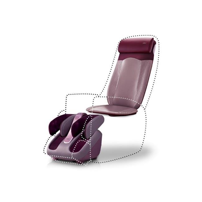 OSIM DIY Massage Chair - Purple *Online Exclusive!* - 0