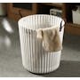 Myles Laundry Basket - White - 4
