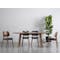 Werner Extendable Oval Dining Table 1.5m-2m with 4 Riley Dining Chairs - 1