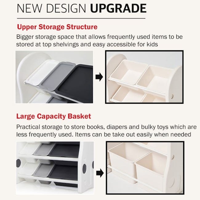 IFAM Design Storage Rack - Beige - 6