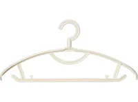 Henri Plastic Hanger - Ivory