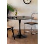 (As-is) Carmen Round Dining Table 1m - Black - 3 - 11