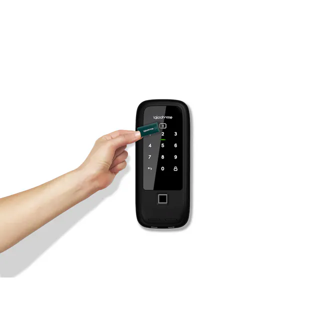 igloohome Rim Lock Metal Gate 2 Fingerprint - 10 - Unlocking the charm of the iGloohome dial pad., Introducing the seamless